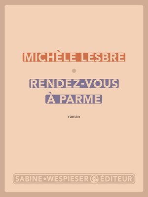cover image of Rendez-vous à Parme
